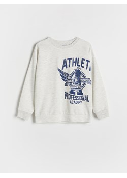 Reserved - Longsleeve z grubszej dzianiny - ciemnoszary ze sklepu Reserved w kategorii T-shirty chłopięce - zdjęcie 179227702
