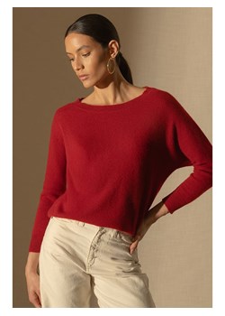 Perfect Cashmere Kaszmirowy sweter &quot;Molly&quot; w kolorze czerwonym ze sklepu Limango Polska w kategorii Swetry damskie - zdjęcie 179228394