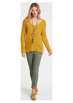 Heine Sweter w kolorze żółtym ze sklepu Limango Polska w kategorii Swetry damskie - zdjęcie 179228433