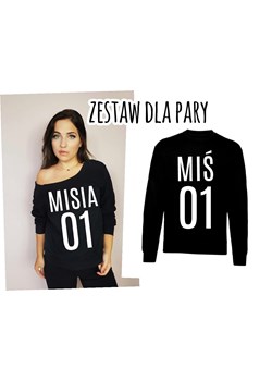 Zestaw dla pary 2 bluzy - id: 122183 - marki Time For Fashion - 179229921 Zestaw dla pary 2 bluzy ze sklepu Time For Fashion w kategorii Bluzy damskie - zdjęcie 179229921