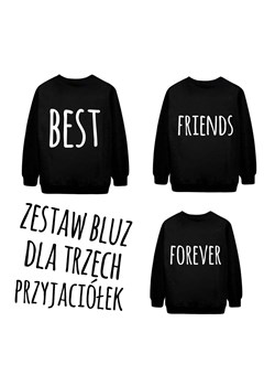 Zestaw 3 bluz dla przyjaciółek ze sklepu Time For Fashion w kategorii Bluzki damskie - zdjęcie 179230104