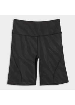 Damskie kolarki treningowe 4F 4FWSS25TFSTF016 - czarne ze sklepu Sportstylestory.com w kategorii Szorty - zdjęcie 179231974