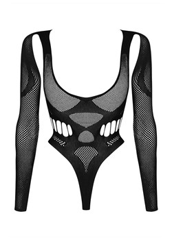 Freedom body damskie Love Rave by Obsessive, Kolor czarny, Rozmiar S/M/L, Freedom ze sklepu Intymna w kategorii Body damskie - zdjęcie 179233202