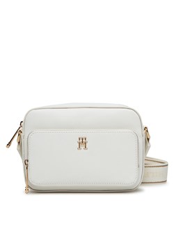 Torebka Tommy Hilfiger Th Joy Camera Bag AW0AW16812 Biały ze sklepu eobuwie.pl w kategorii Listonoszki - zdjęcie 179233283