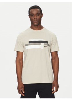 BOSS T-Shirt Glamping 50538923 Beżowy Relaxed Fit ze sklepu MODIVO w kategorii T-shirty męskie - zdjęcie 179235551