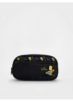 Reserved - Piórnik The Simpsons - czarny ze sklepu Reserved w kategorii Torby i walizki dziecięce - zdjęcie 179236503