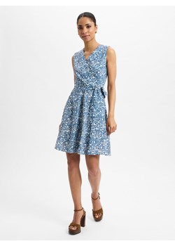 Weekend Max Mara Damska sukienka z dżerseju - Osiris Kobiety Bawełna jasnoniebieski wzorzysty ze sklepu vangraaf w kategorii Sukienki - zdjęcie 179236754