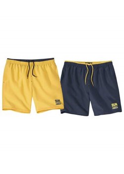 Zestaw 2 par szortów kąpielowych Sun Tropic ze sklepu Atlas For Men w kategorii Kąpielówki - zdjęcie 179237080