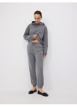 Reserved - Bluza oversize z kapturem - ciemnoszary ze sklepu Reserved w kategorii Bluzy damskie - zdjęcie 179238782