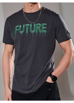 Sinsay - Koszulka - szary ze sklepu Sinsay w kategorii T-shirty męskie - zdjęcie 179240370