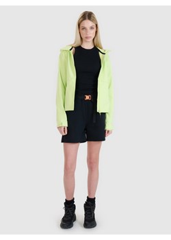 Damski softshell 4F 4FWSS25TSOFF320 - zielony ze sklepu Sportstylestory.com w kategorii Kurtki damskie - zdjęcie 179241701