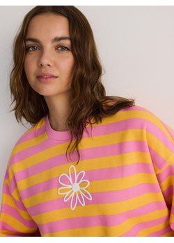 Reserved - Bluza oversize w paski - wielobarwny ze sklepu Reserved w kategorii Bluzy damskie - zdjęcie 179243190
