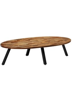 Owalna ława drewniana G6-A75 ze sklepu Edinos.pl w kategorii Dom - zdjęcie 179243790