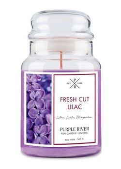 Purple River Świeca zapachowa &quot;Fresh Cut Lilac&quot; - 623 g ze sklepu Limango Polska w kategorii Świece i dyfuzory - zdjęcie 179244064