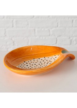 Boltze Półmisek &quot;Papaya&quot; w kolorze pomarańczowym do serwowania - dł. 15,5 cm ze sklepu Limango Polska w kategorii Misy i tace dekoracyjne - zdjęcie 179244230
