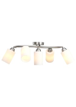 Ceramiczna lampa sufitowa z podłużnymi kloszami - EX213-Hefi ze sklepu Edinos.pl w kategorii Lampy sufitowe - zdjęcie 179251464