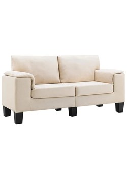 2-osobowa kremowa sofa z podłokietnikami - Ezof 2Q ze sklepu Edinos.pl w kategorii Sofy i kanapy - zdjęcie 179251520