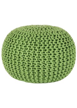 Zielona pufa wyszywana ręcznie - Moriva ze sklepu Edinos.pl w kategorii Dom - zdjęcie 179251961
