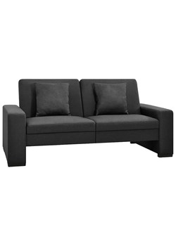 Luksusowa rozkładana ciemnoszara sofa - Mellia ze sklepu Edinos.pl w kategorii Sofy i kanapy - zdjęcie 179252144