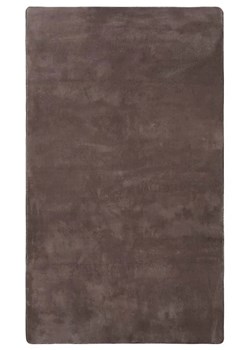 Pluszowy prostokątny dywan taupe 180x270 cm - Aro ze sklepu Edinos.pl w kategorii Dywany - zdjęcie 179254123
