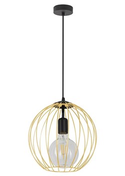 Lampa wisząca ze złotym drucianym kloszem - A310-Ofdox ze sklepu Edinos.pl w kategorii Lampy wiszące - zdjęcie 179254963