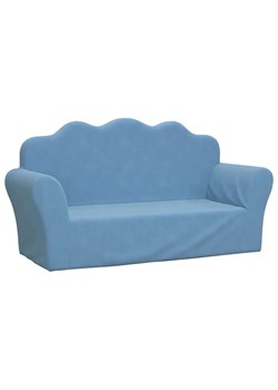 Niebieska sofa dla dzieci - Lobefo 4X ze sklepu Edinos.pl w kategorii Meble dziecięce - zdjęcie 179255421