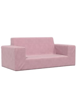 Różowa 2-osobowa sofa dziecięca - Felina 3X ze sklepu Edinos.pl w kategorii Meble dziecięce - zdjęcie 179255454