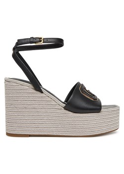 Espadryle Guess FLJTAN LEA04 Czarny ze sklepu eobuwie.pl w kategorii Espadryle damskie - zdjęcie 179258543