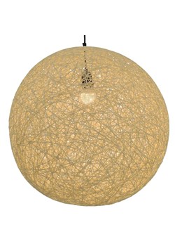 Kremowa skandynawska lampa wisząca kula - EX108-Enders ze sklepu Edinos.pl w kategorii Zestawy mebli do przedpokoju - zdjęcie 179259004