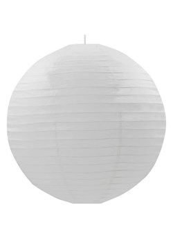 Biała okrągła lampa wisząca papierowa - EX142-Rales ze sklepu Edinos.pl w kategorii Lampy wiszące - zdjęcie 179259110