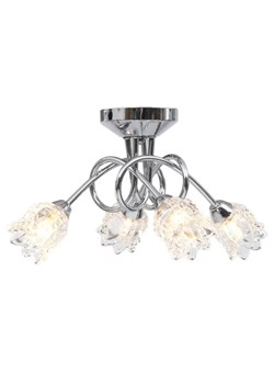 Lampa sufitowa z kwiatowymi kloszami - EX201-Frosi ze sklepu Edinos.pl w kategorii Lampy sufitowe - zdjęcie 179259223