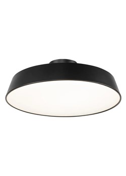 Czarna metalowa lampa sufitowa 40 cm LED - V054-Alesa ze sklepu Edinos.pl w kategorii Lampy sufitowe - zdjęcie 179261184