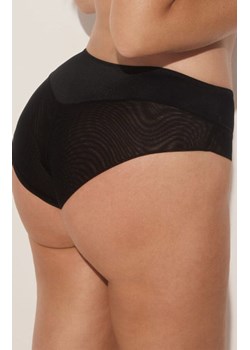 Figi z podwójnym tiulem czarne Comfort P-861/2, Kolor czarny, Rozmiar XS, Kinga - id: 165581 - marki Intymna - 179264504 Figi z podwójnym tiulem czarne Comfort P-861/2, Kolor czarny, Rozmiar XS, Kinga ze sklepu Intymna w kategorii Majtki damskie - zdjęcie 179264504