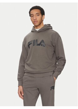 Fila Bluza Landogne FAM0872 Szary Regular Fit ze sklepu MODIVO w kategorii Bluzy męskie - zdjęcie 179265004