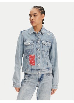 Tommy Jeans Kurtka jeansowa Classic DW0DW20116 Niebieski Regular Fit ze sklepu MODIVO w kategorii Kurtki damskie - zdjęcie 179267051