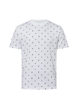 Tom Tailor Denim Koszulka męska Mężczyźni Bawełna biały wzorzysty ze sklepu vangraaf w kategorii T-shirty męskie - zdjęcie 179267202