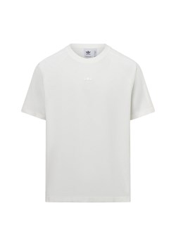 adidas Originals Koszulka męska - P Essential Mężczyźni Bawełna biały jednolity ze sklepu vangraaf w kategorii T-shirty męskie - zdjęcie 179267213