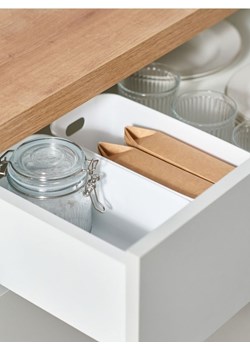 Sinsay - Pojemnik do przechowywania 2 pack - biały ze sklepu Sinsay w kategorii Pojemniki kuchenne - zdjęcie 179269890