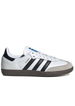 Buty młodzieżowe adidas Originals Samba OG IE3675 - białe ze sklepu streetstyle24.pl w kategorii Buty sportowe damskie - zdjęcie 179270214