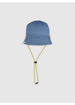 Kapelusz bucket hat dwustronny uniseks 4F 4FWSS25AHATU019 - niebieski ze sklepu Sportstylestory.com w kategorii Kapelusze męskie - zdjęcie 179273660