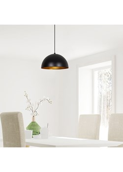 Opviq Lampa wisząca &quot;Sivani&quot; w kolorze złoto-czarnym - Ø 30 cm ze sklepu Limango Polska w kategorii Lampy wiszące - zdjęcie 179273764