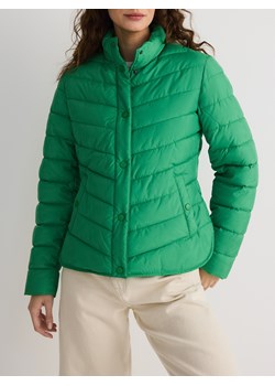 Reserved - Pikowana kurtka - zielony ze sklepu Reserved w kategorii Kurtki damskie - zdjęcie 179275020