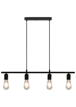 Czarna regulowana lampa wisząca z żarówkami - EX81-Tungo ze sklepu Edinos.pl w kategorii Lampy wiszące - zdjęcie 179276882