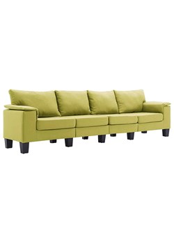 Czteroosobowa ekskluzywna zielona sofa - Ezof 4Q ze sklepu Edinos.pl w kategorii Sofy i kanapy - zdjęcie 179277071