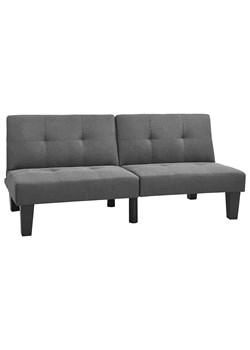 Rozkładana jasnoszara sofa - Mirza 3X ze sklepu Edinos.pl w kategorii Sofy i kanapy - zdjęcie 179277190