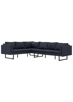 Przestronna sofa narożna Selwa - ciemoszara ze sklepu Edinos.pl w kategorii Narożniki - zdjęcie 179279564