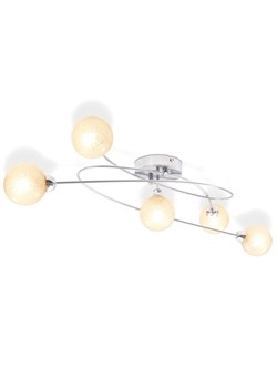 Designerska lampa sufitowa do salonu - EX20-Loker ze sklepu Edinos.pl w kategorii Lampy sufitowe - zdjęcie 179284633