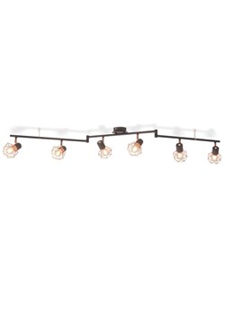 Regulowana lampa sufitowa LED łamana - EX35-Werta ze sklepu Edinos.pl w kategorii Lampy sufitowe - zdjęcie 179284640