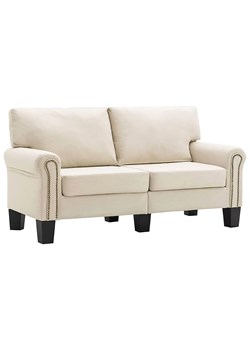 2-osobowa kremowa sofa - Dionas 2X ze sklepu Edinos.pl w kategorii Sofy i kanapy - zdjęcie 179284803