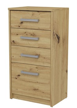 Komoda z szufladami na dokumenty dąb artisan - Vamovis ze sklepu Edinos.pl w kategorii Komody - zdjęcie 179285264
